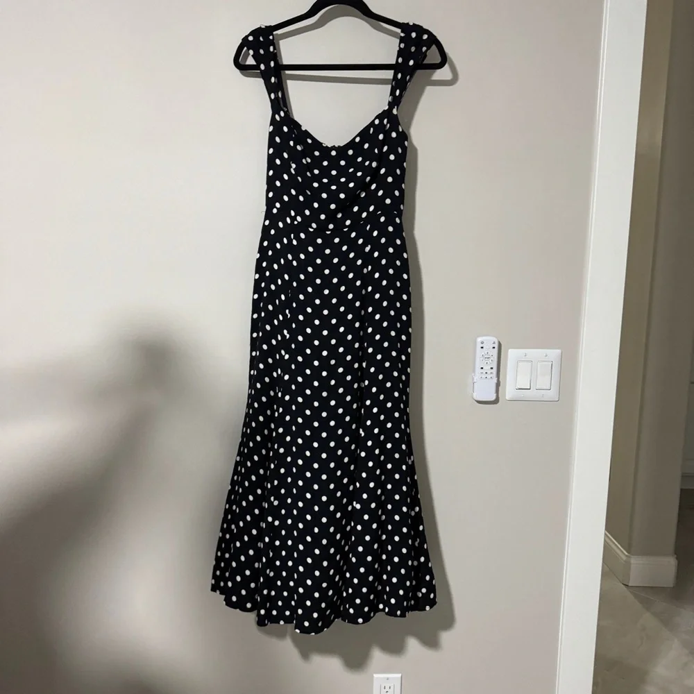 Reformation Bryson Dress in Bettie Size 4 - Picture 3 of 8